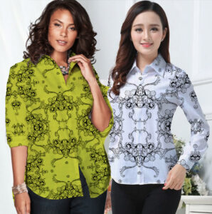 Classica Long Sleeve Chiffon Top - 6 Colors