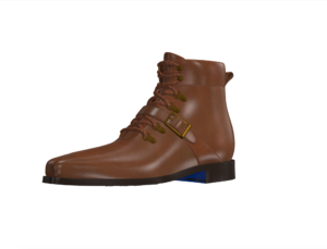 Andes Italian Leather Hiking Boots - Caramel