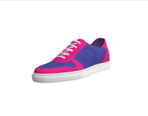 Mag Mile Suede Trainers  - FuchsiaPurple